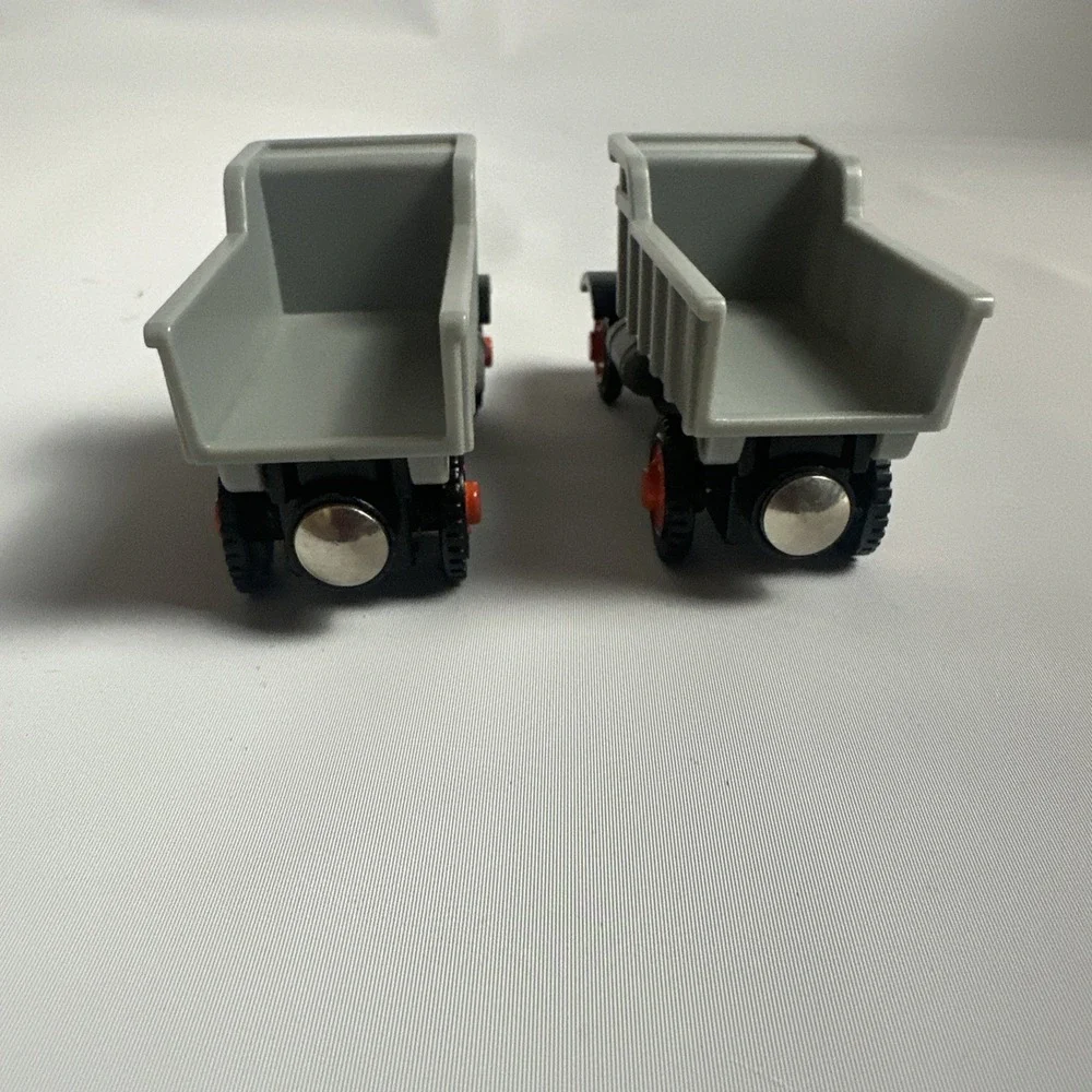 Thomas Wooden Railway Max and Monty - 2007 Train Set 2 Piece Lot